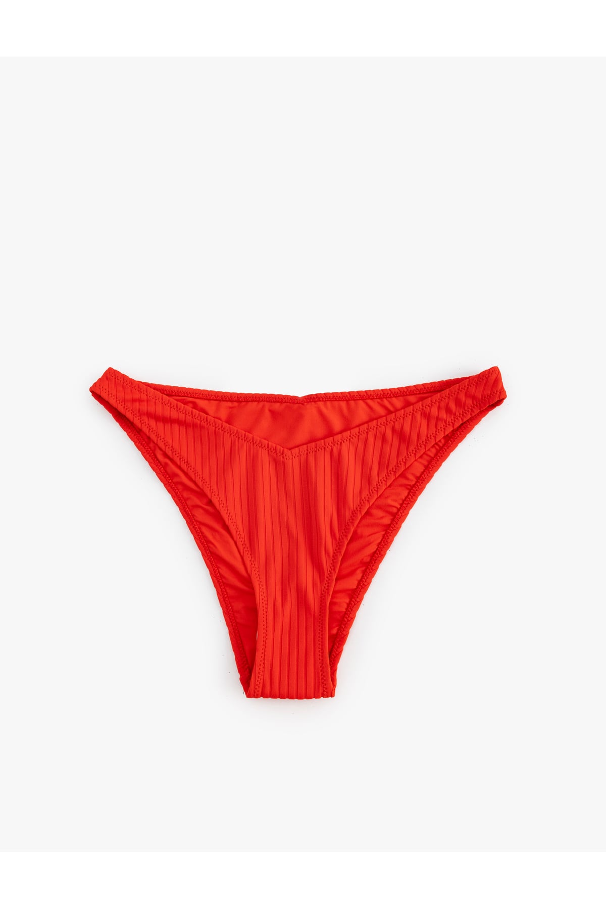 Dokulu Asimetrik Bel Bikini Altı