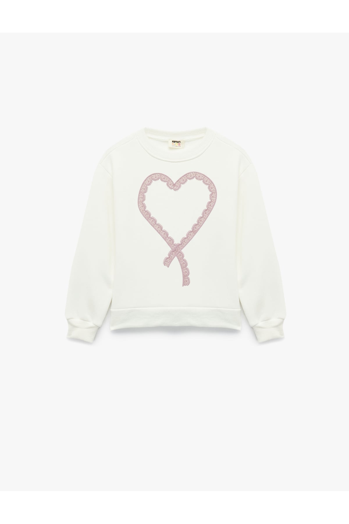 Ekru Kız Çocuk Sweatshirt 6Wkg10192Ak