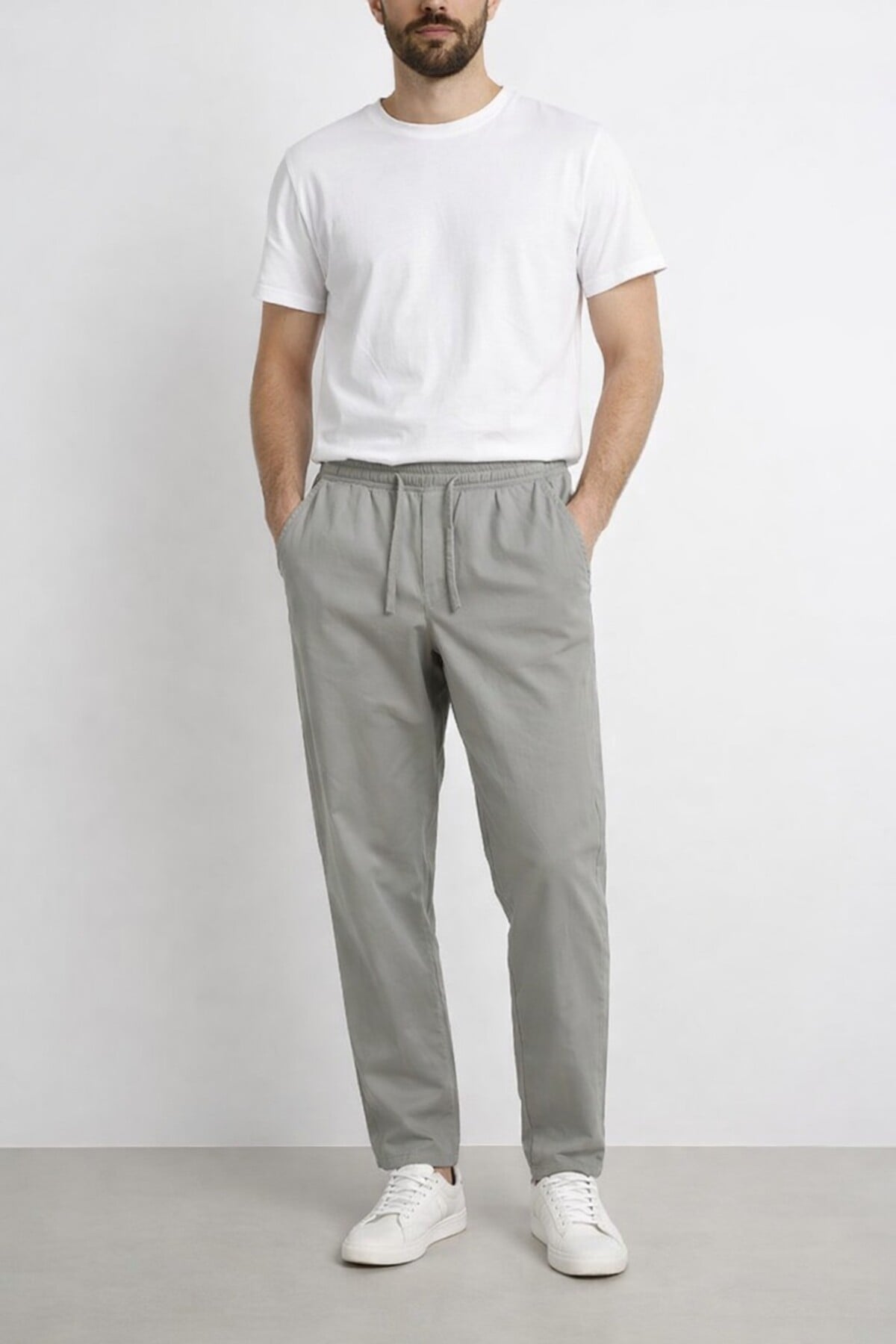 Erkek Jogger Pantolon 04045 Gri