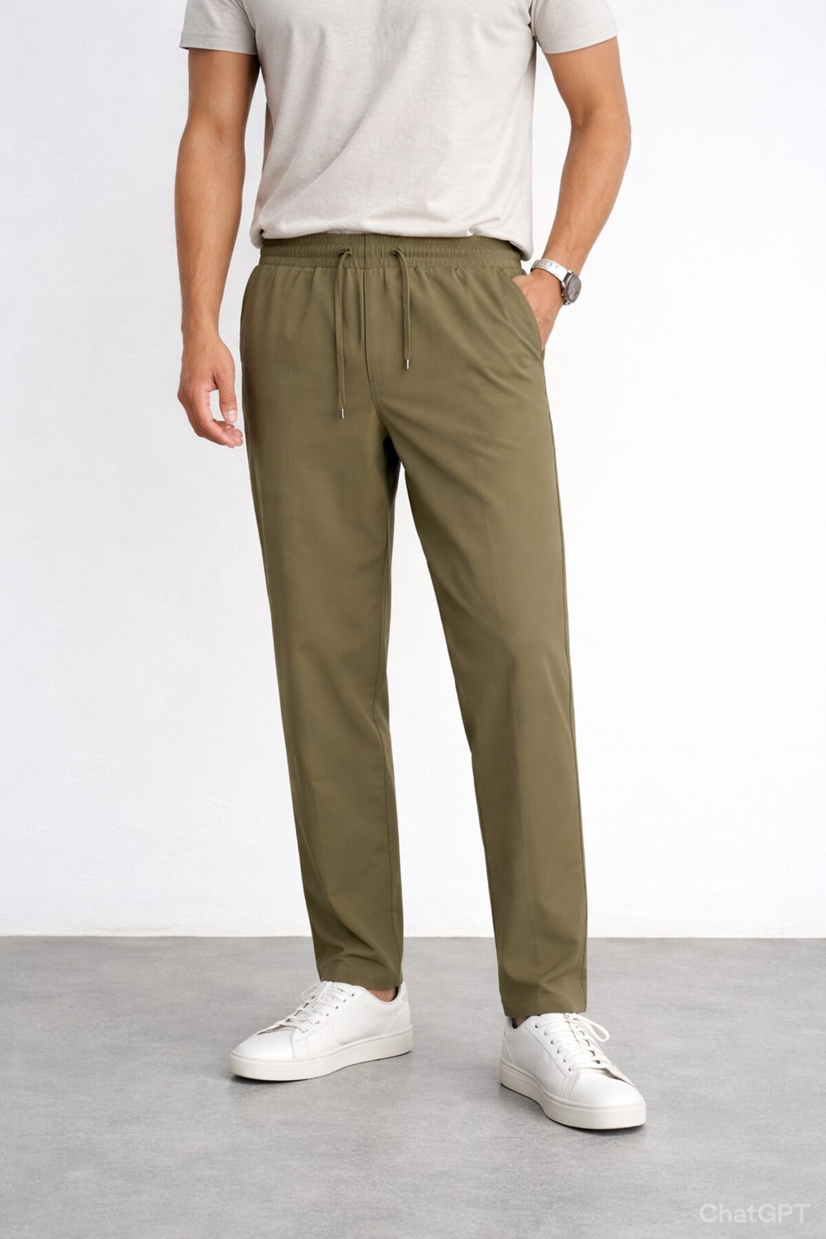 Erkek Jogger Pantolon 04045 Haki
