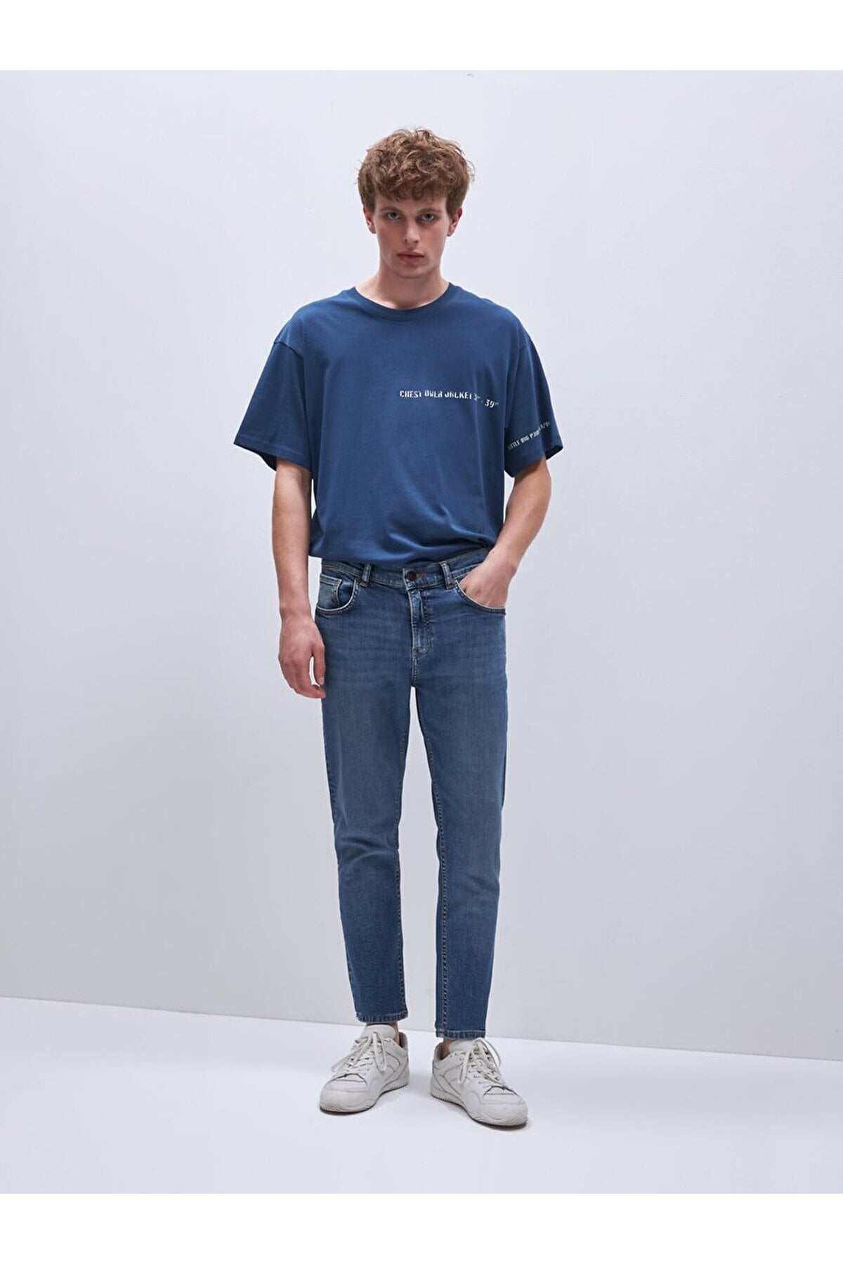 Erkek Mavi Marcelio Baldy Wash Jean 01009515441578654199-Std
