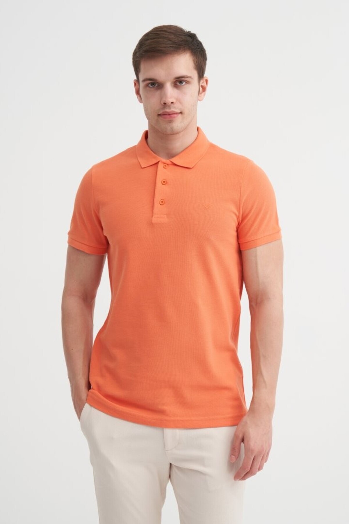 Erkek Polo Yaka Tshirt 46130 Mandalina