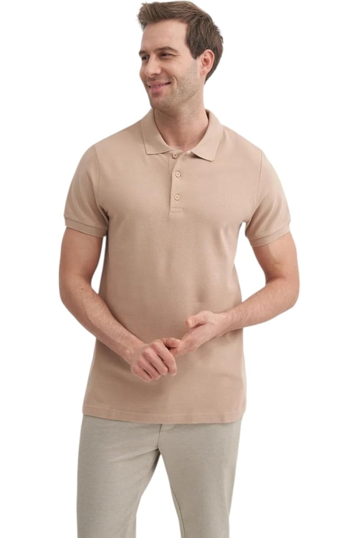 Erkek T-shirt 46130 SAFARİ