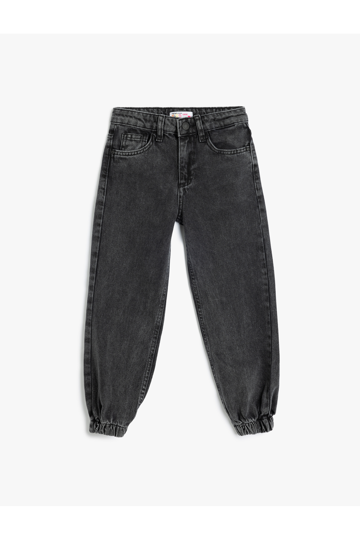 Jegging Siyah Kız Çocuk Jean Pantolon 5WKG40090AD
