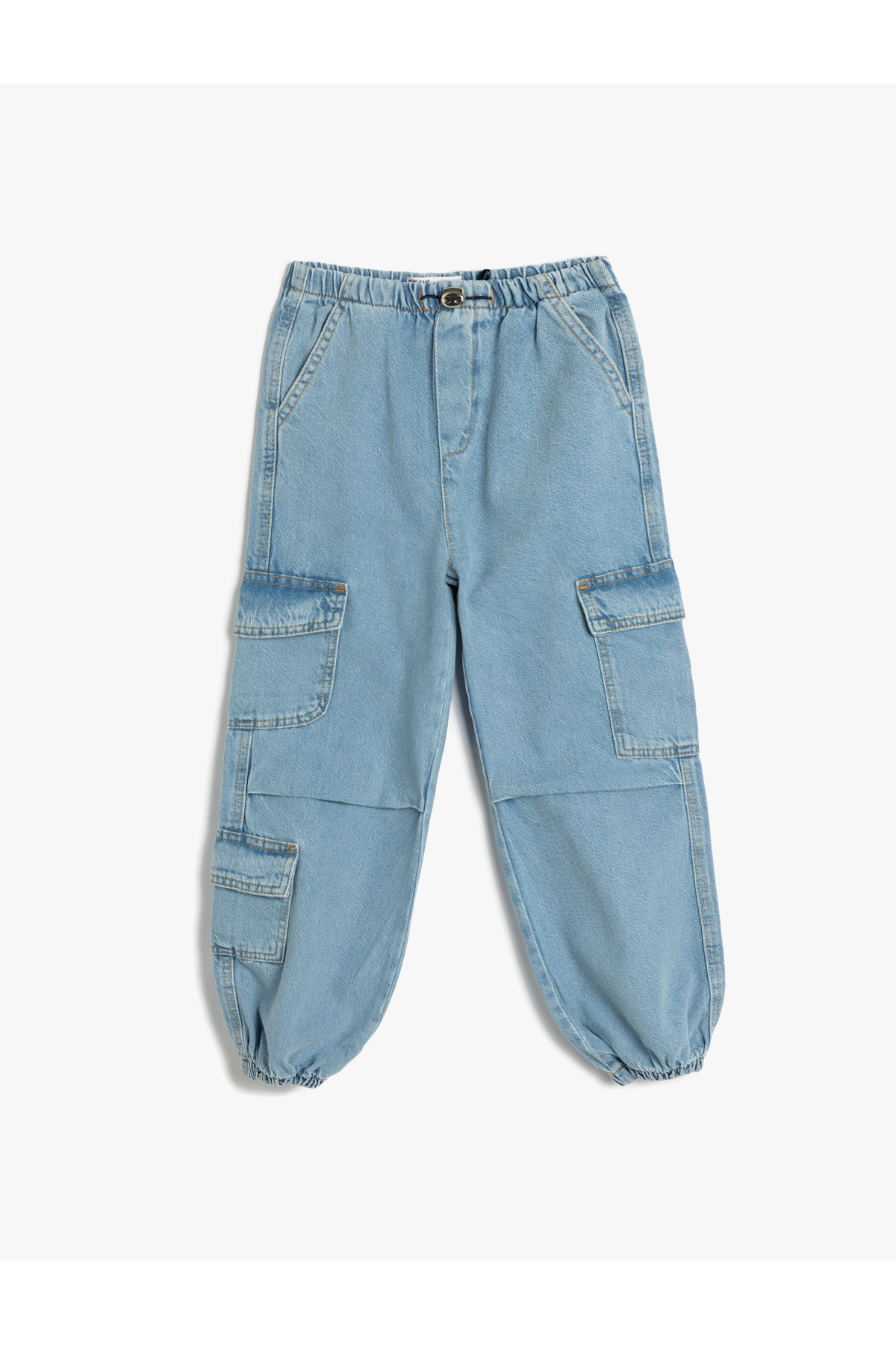 Jogger Kot Pantolon Kargo Cep Detaylı Pamuklu