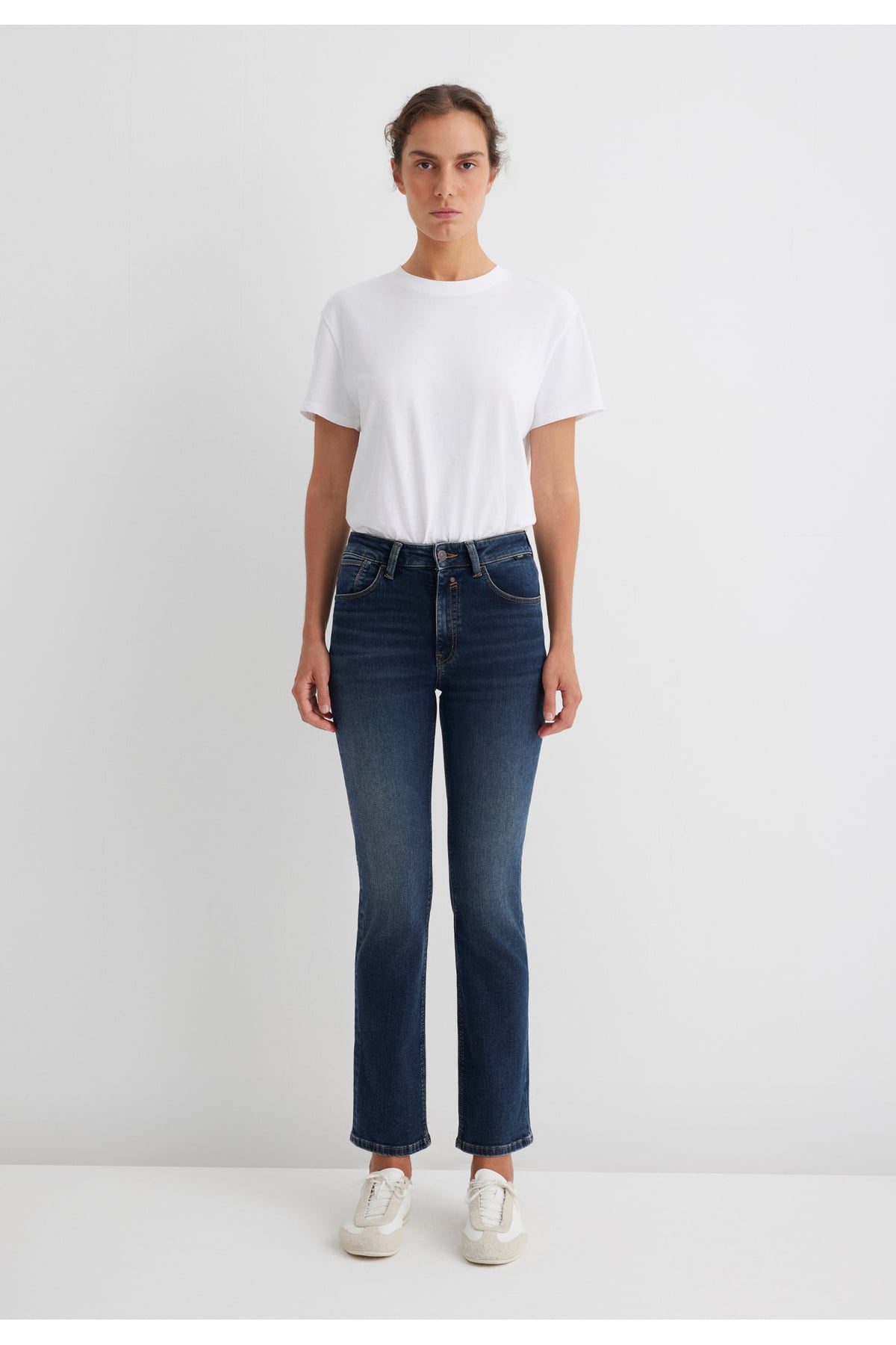 Kendra Ink Brushed Mürekkep Mavisi Lyocell Tencel TM Karışımlı Jean Pantolon 1074690056