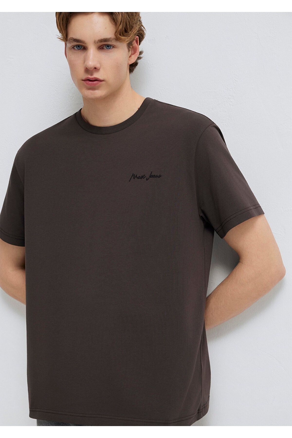 Koyu Kahve Erkek T-shirt M0612733-70219
