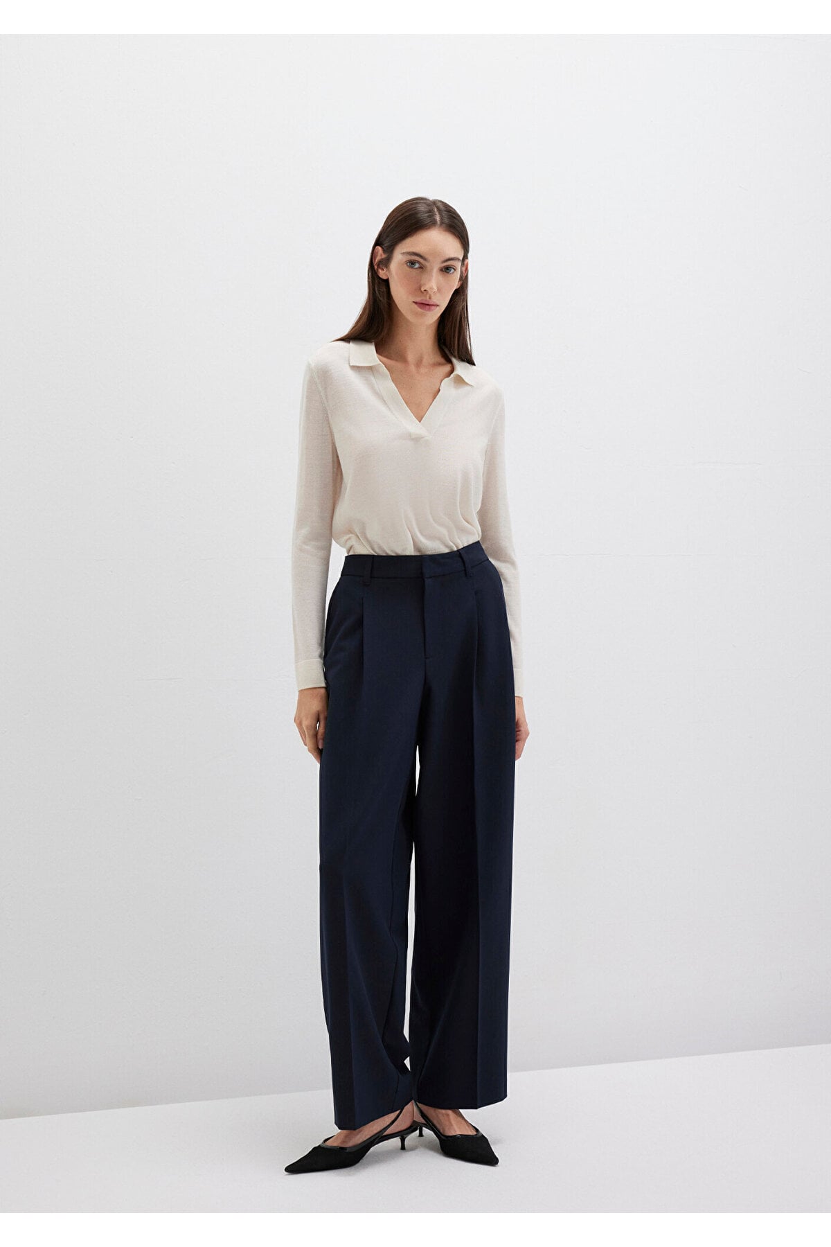 Lacivert Pantolon 1011136-70489