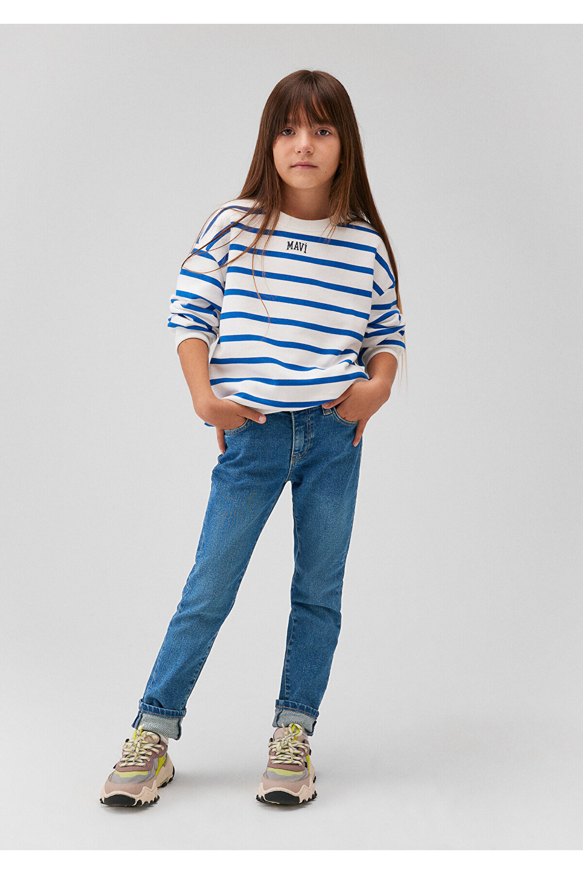 Lara Mid Denim