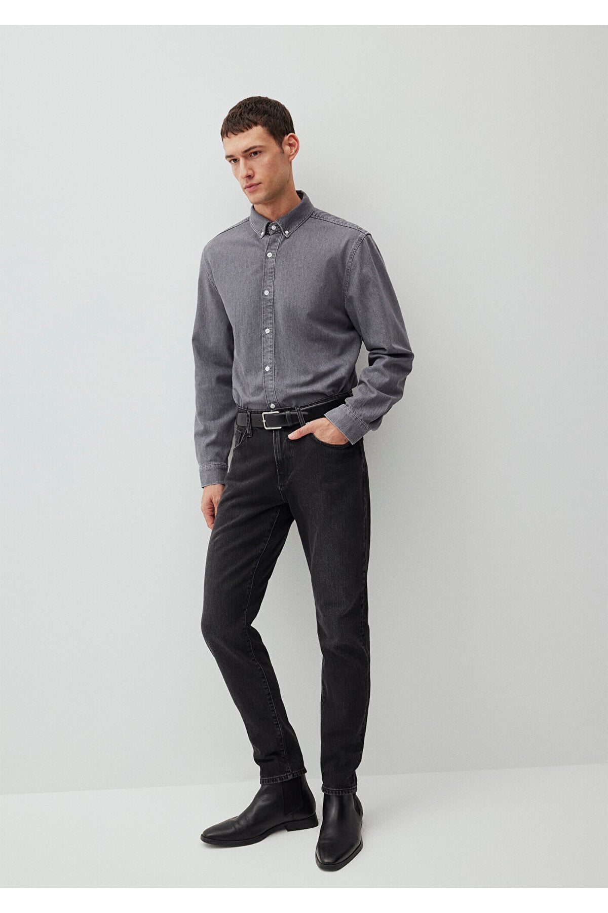London Classic Denim Antrasit Smoke Jean Pantolon 0010172-87848
