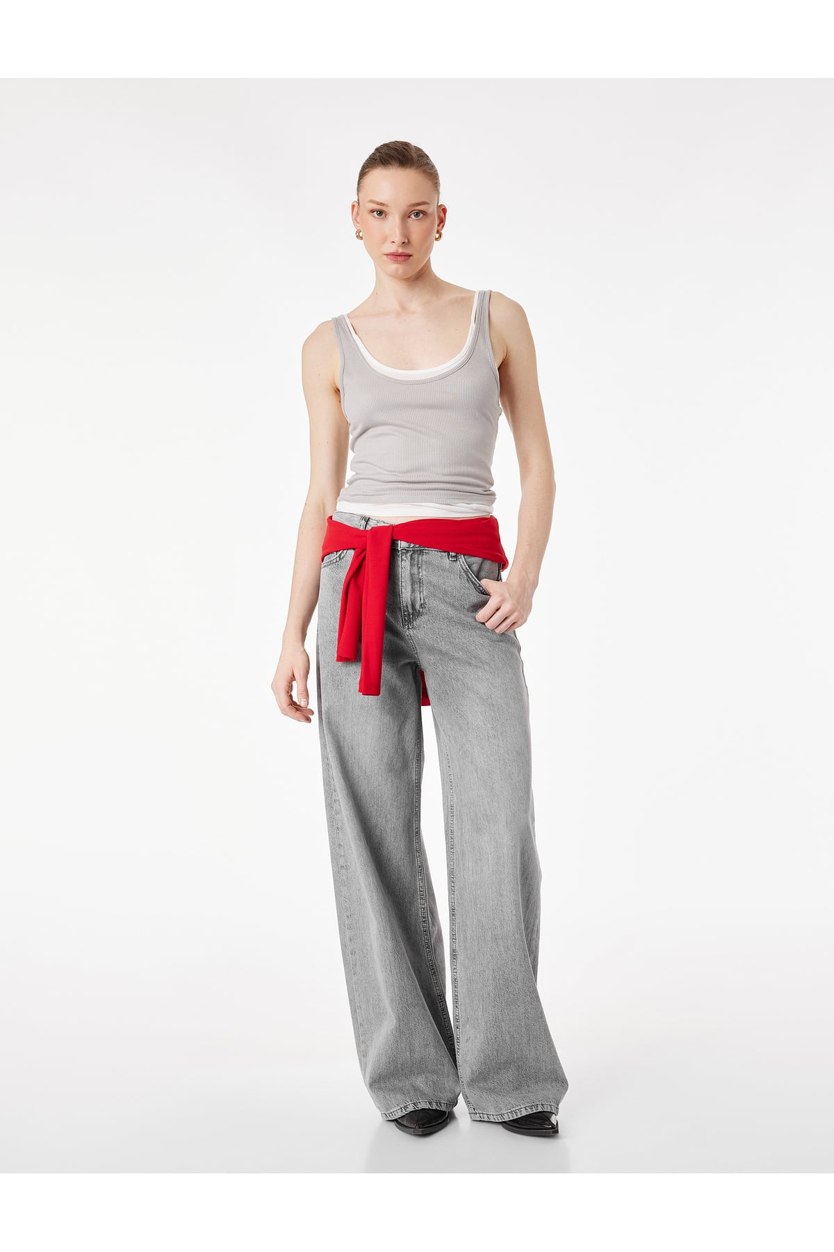 Loose Fıt Jeans Pantolon