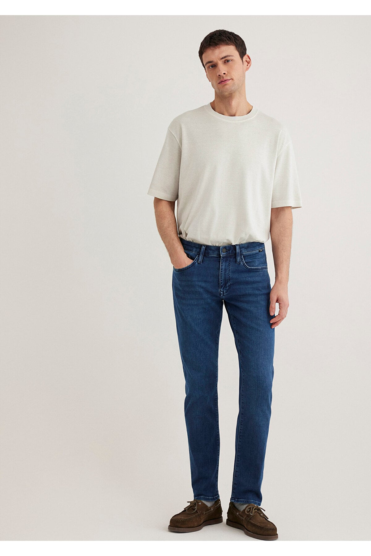 Marcus Sporty Koyu Jean Pantolon 0035182162