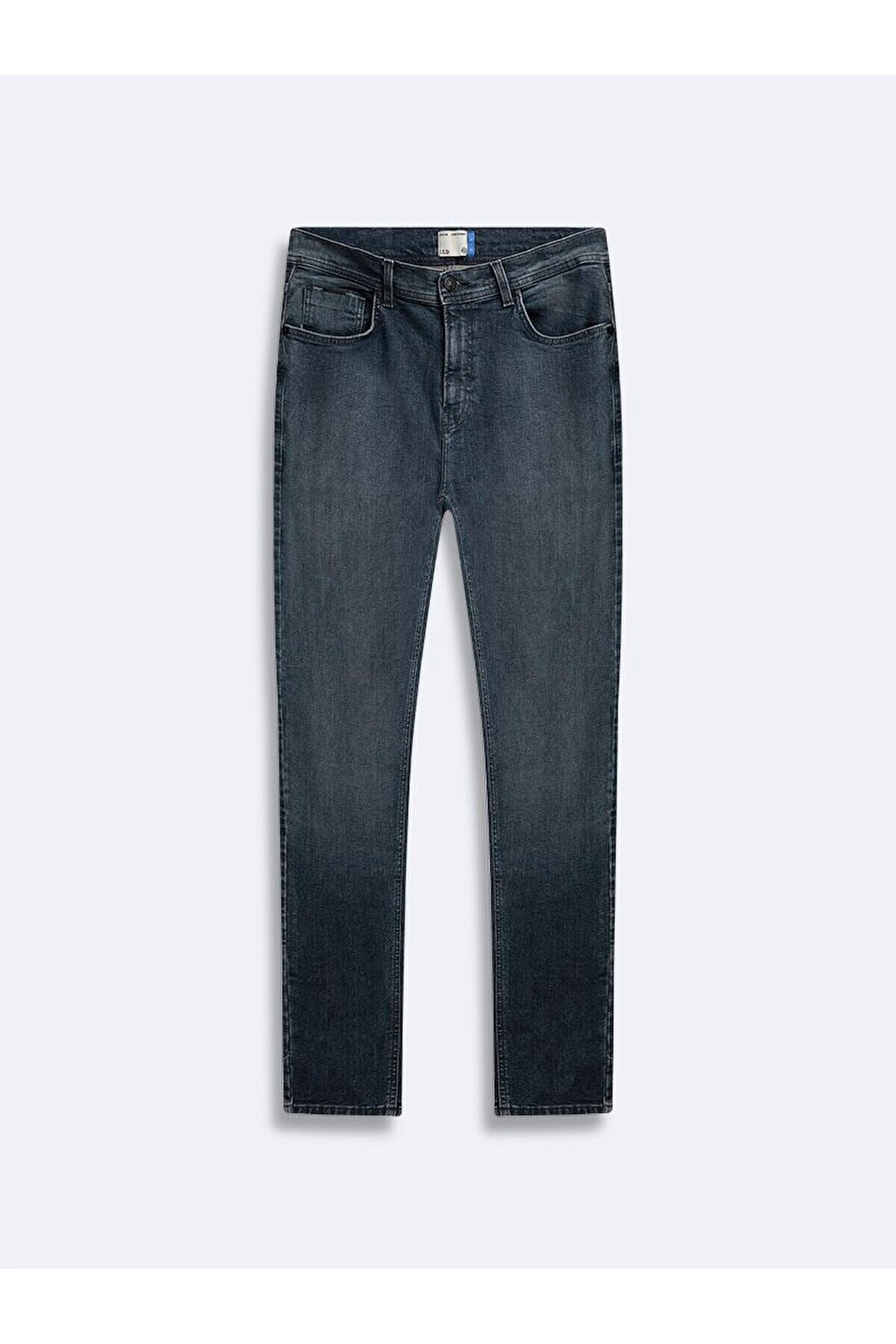 New Smarty Dar Paça Orta Bel Jean Pantolon
