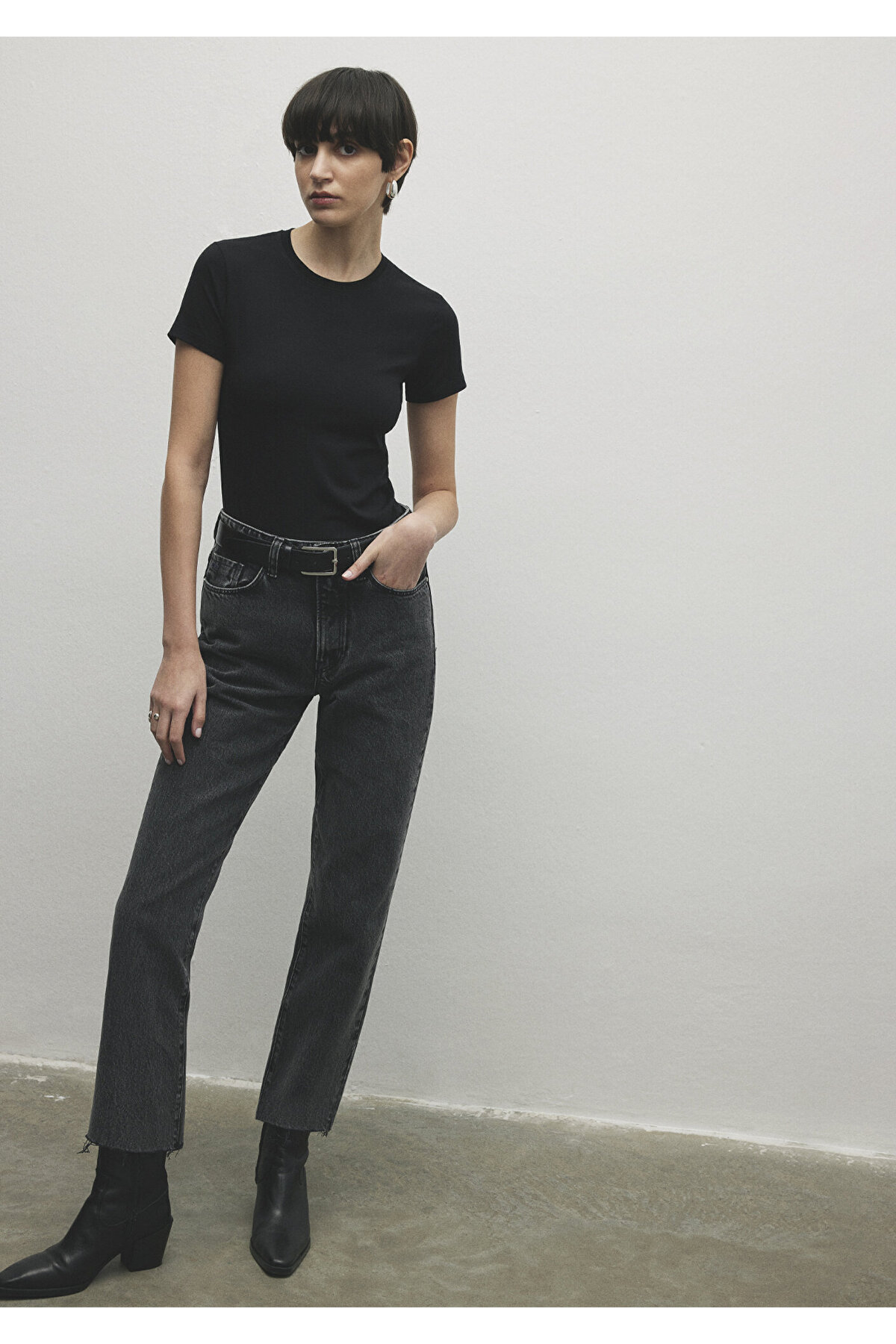 New York Classic Denim Gri Jean Pantolon 101441-86469