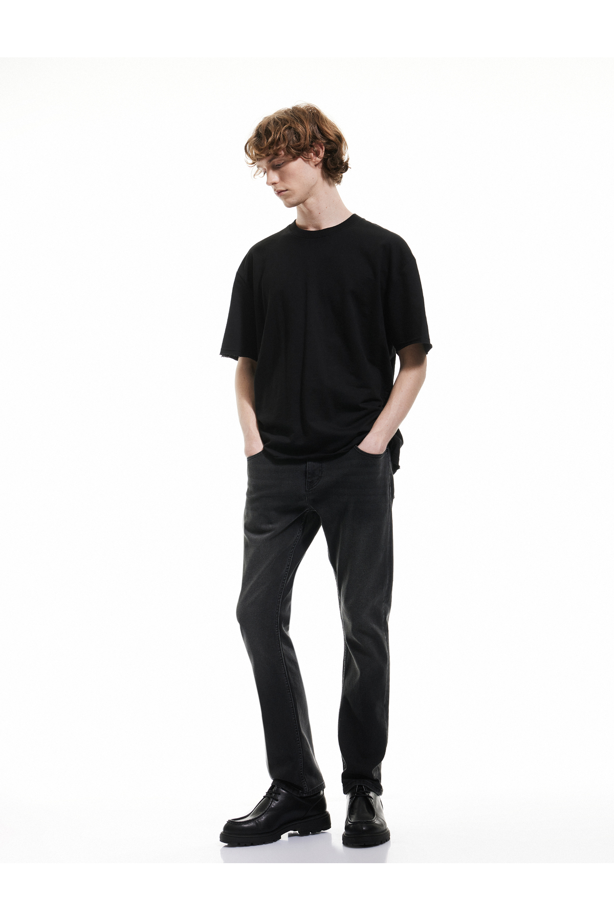 Normal Bel Pamuklu Slim Fit Jean Pantolon - Brad Jean