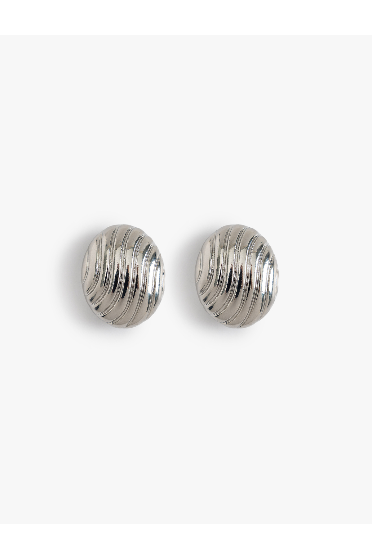 Oval Küpe