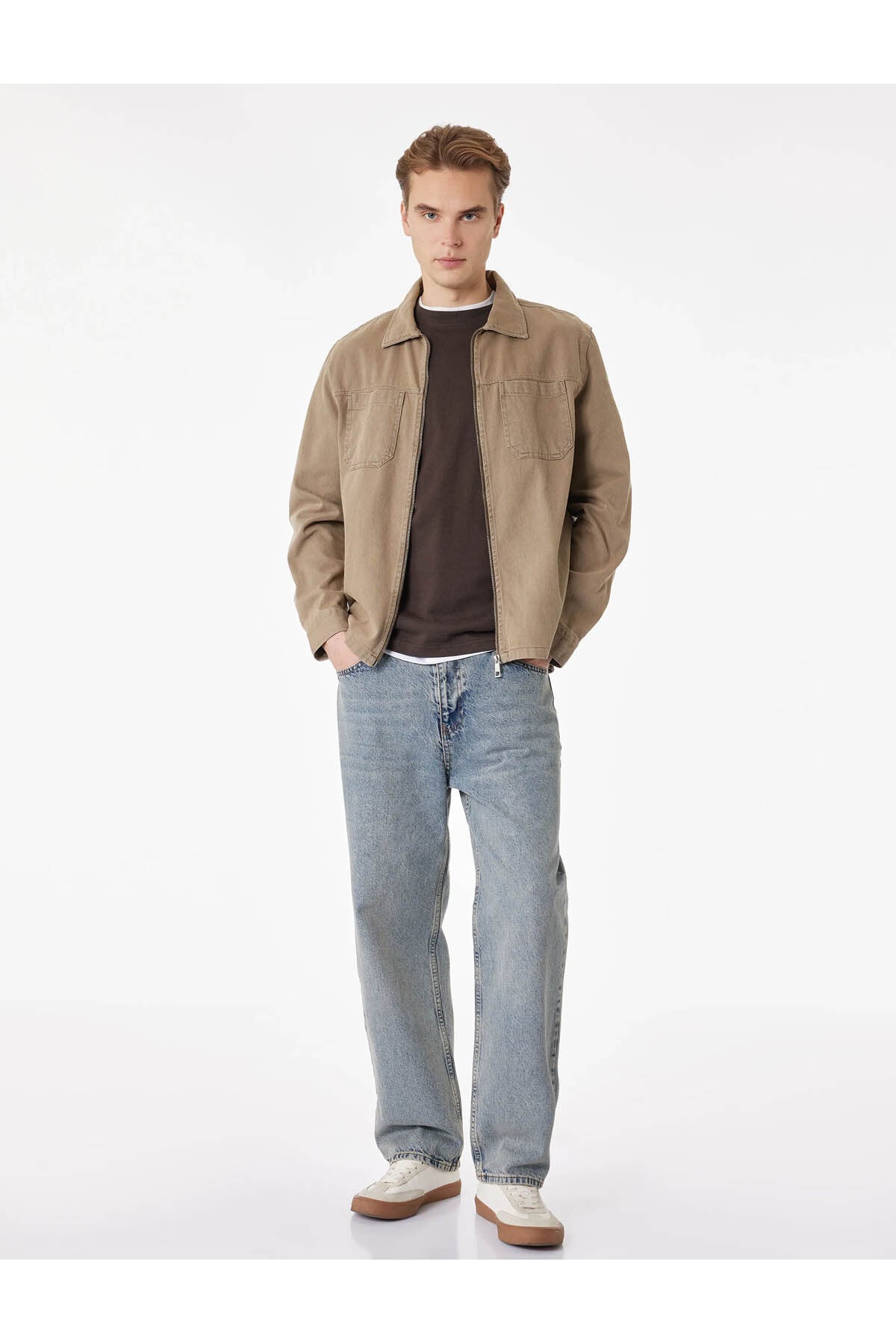 Pamuklu Bol Oversize Normal Paça Baggy Jean Pantolon