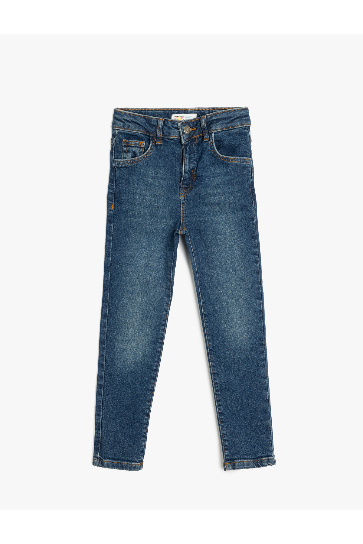 Pamuklu Cep Detaylı Denim Pantolon - Skinny Jean