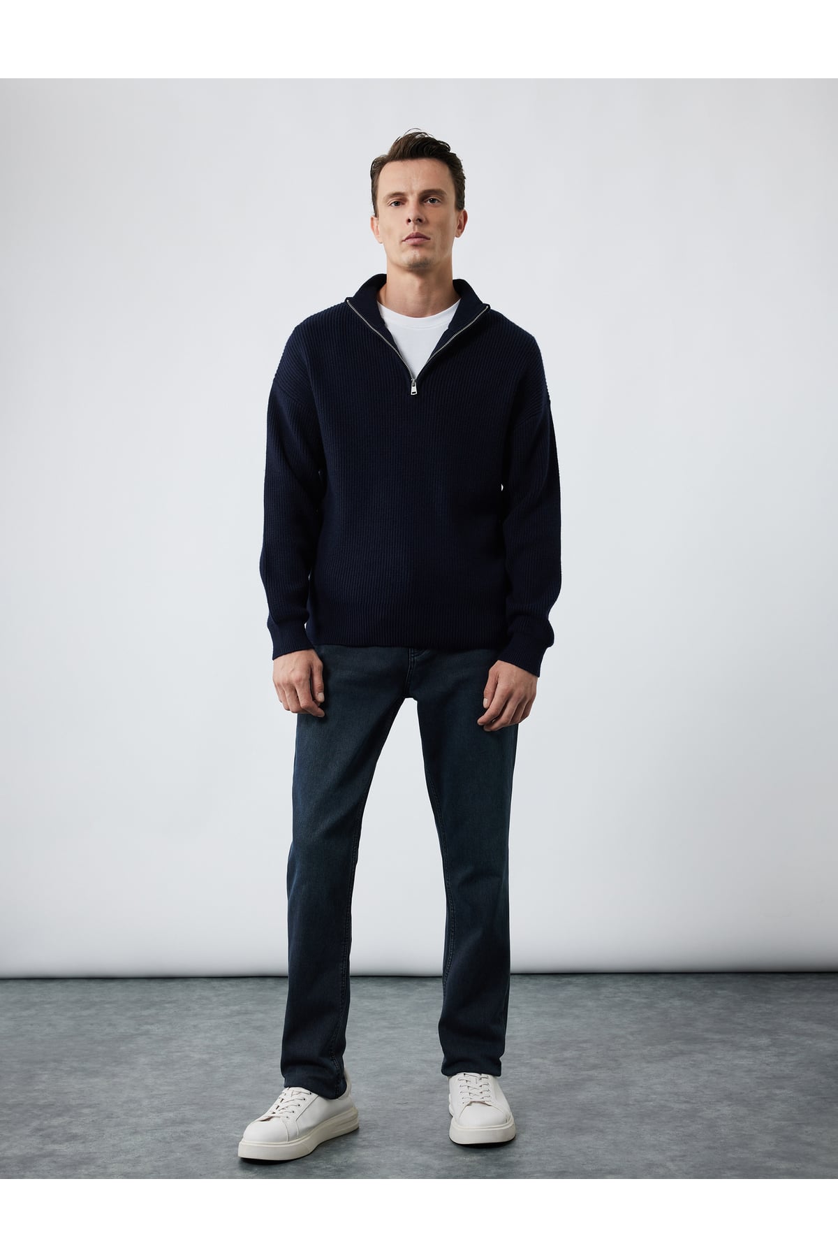 Pamuklu Normal Bel Slim Fit Jean Pantolon - Brad Jean