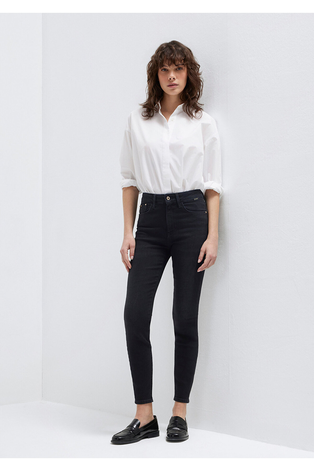 Serenay Gold Premium Antrasit Smoke Jean Pantolon 100980-82211