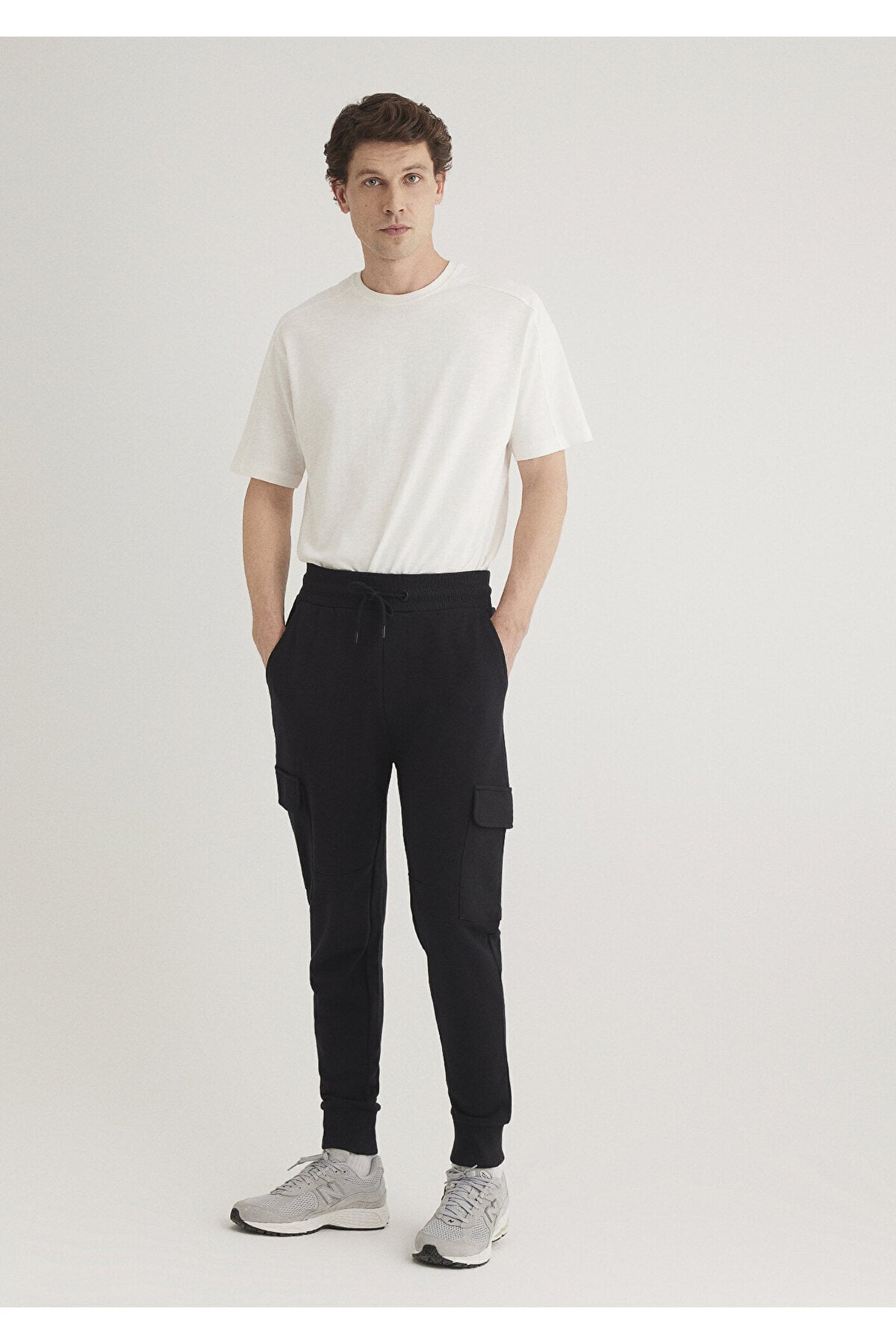 Siyah Kargo Eşofman Altı 066225-900