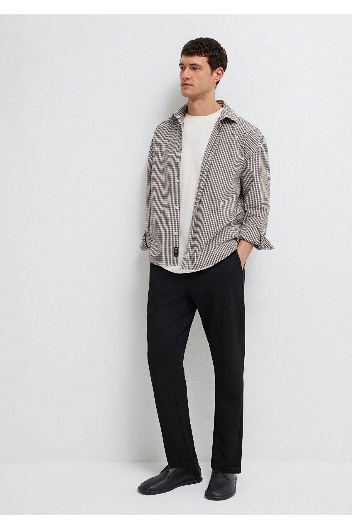 Siyah Örme Pantolon 0010460-900