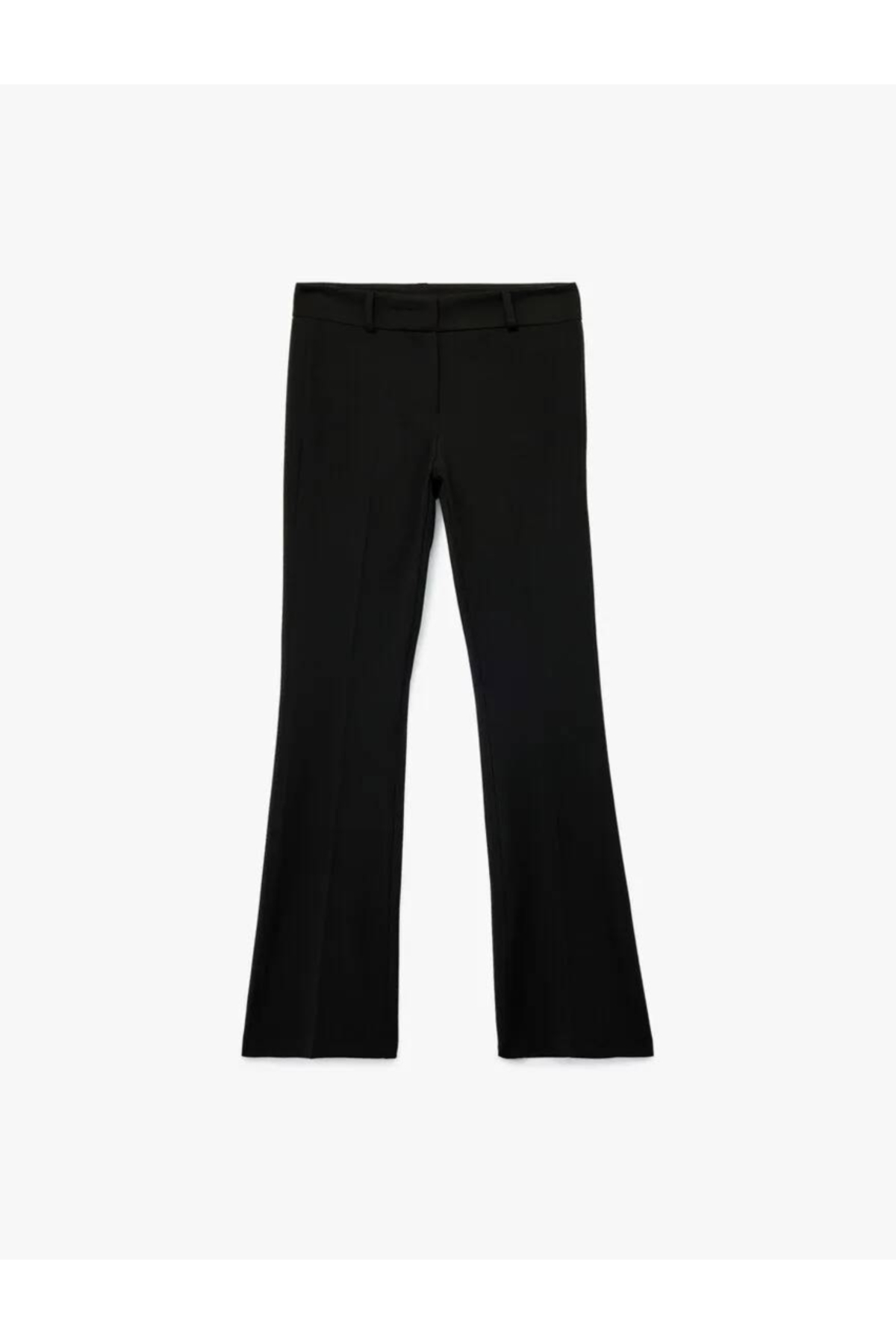 Slim Fit İspanyol Paça Kumaş Pantolon