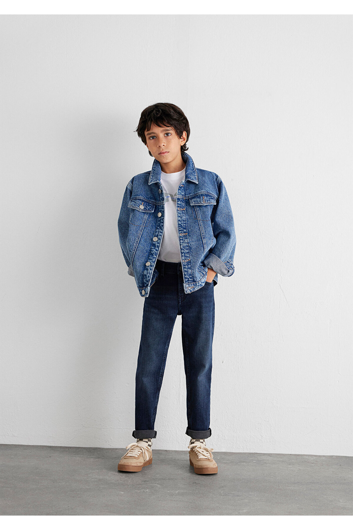 Tom 90lar Lacivert Erkek Çocuk Jean Pantolon M6010690868