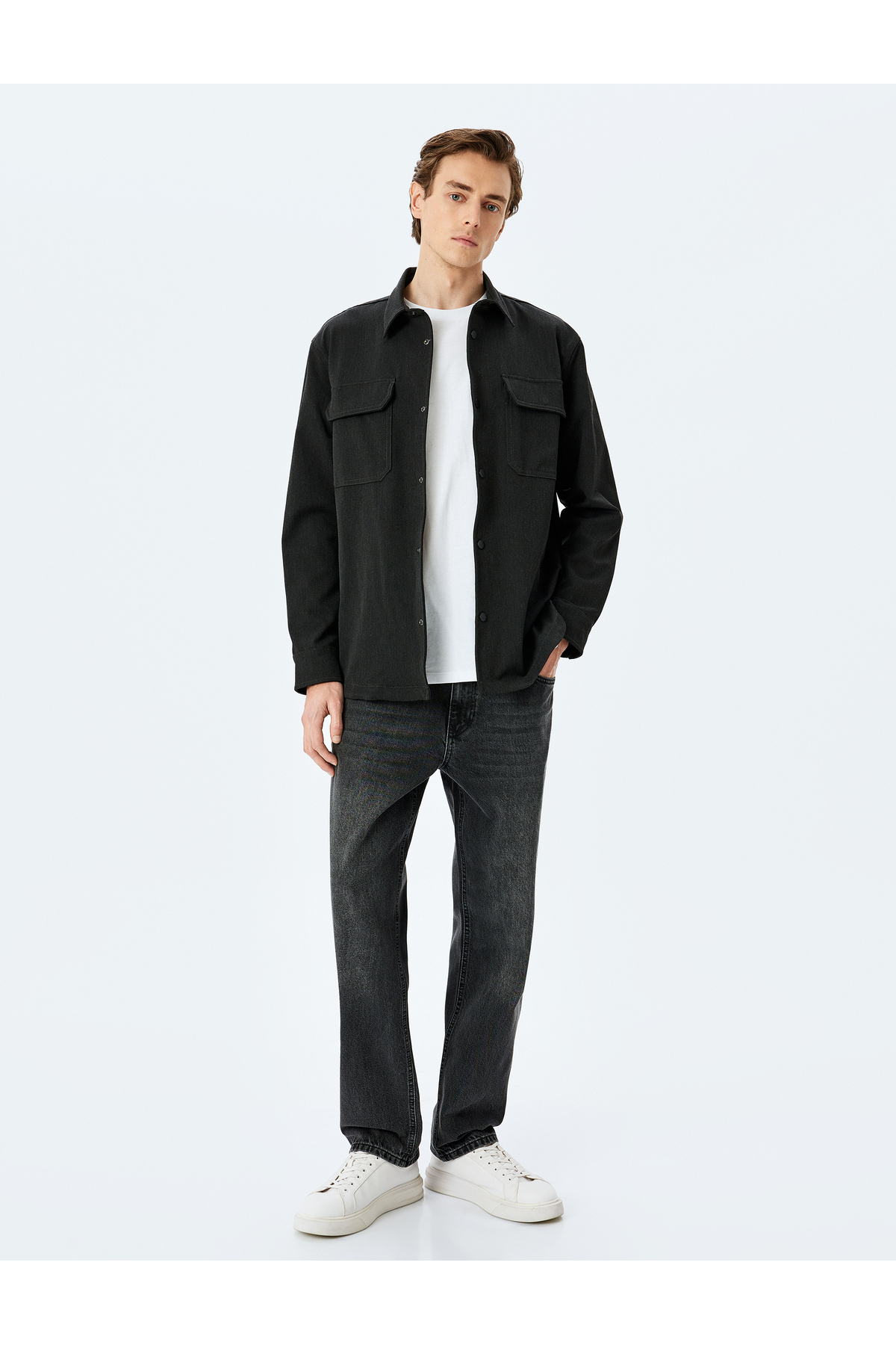 Vintage Straight Fit Jean Pantolon