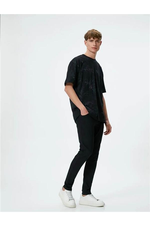 Erkek Jean Pantolon Siyah - Justin Jean 4sam40232nd
