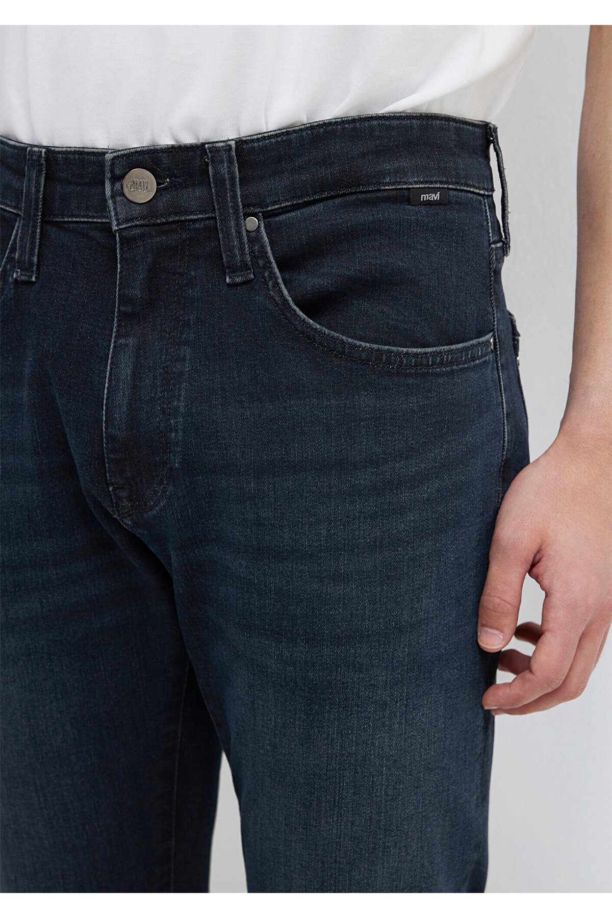 0042287868 Jake Lux Black Puslu Vintage Koyu Jean Pantolon Erkek Kot Pantolon LACİVERT