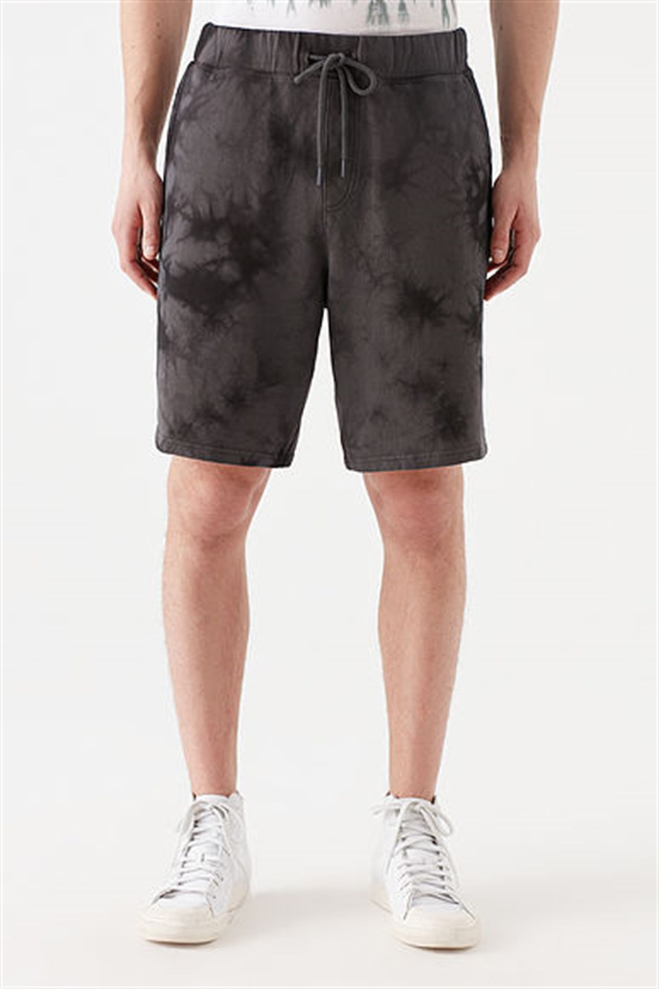 06668034047 Baskılı Örme Şort