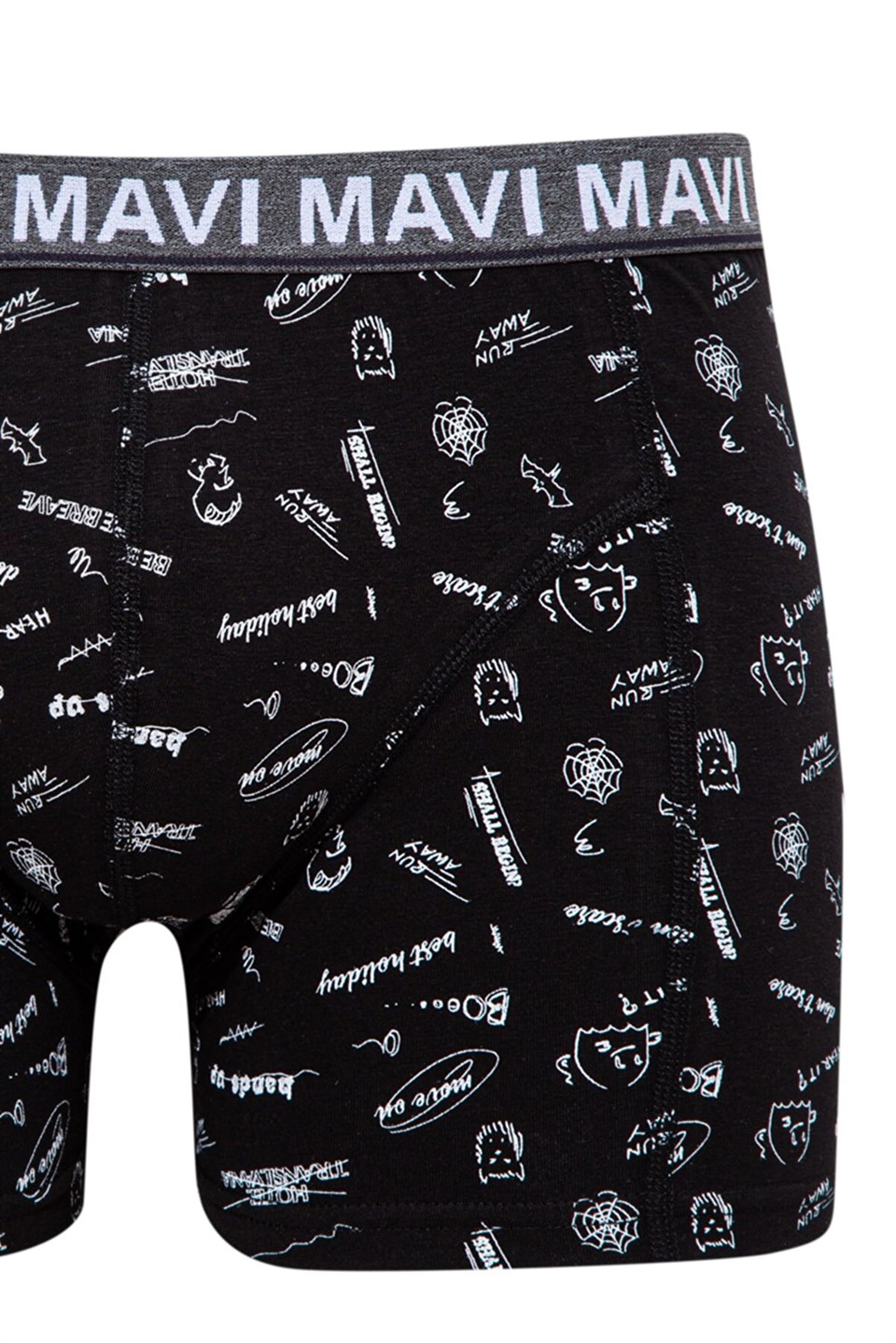 091273-900 Mavi Erkek Boxer
