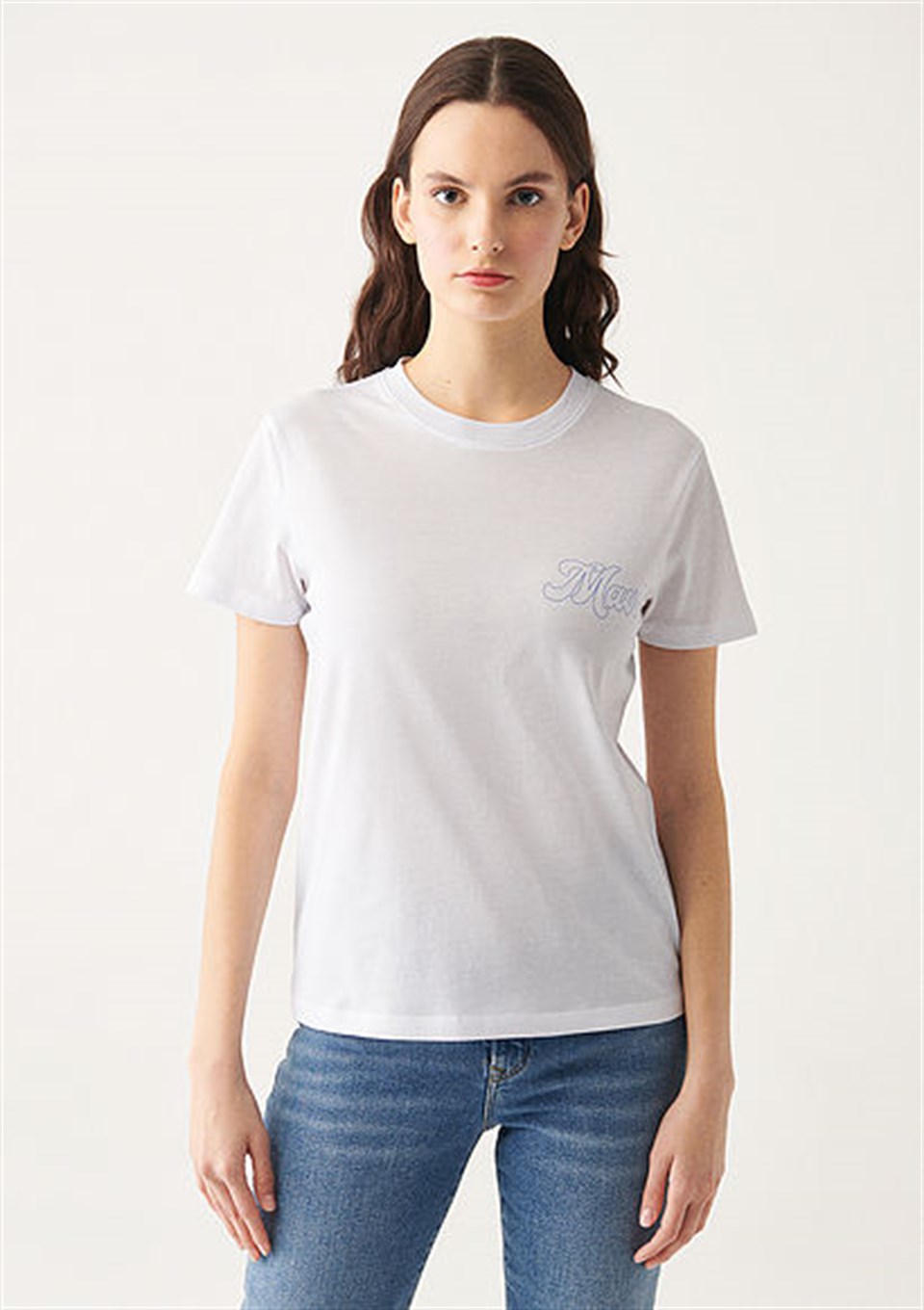 1610528-620 Baskılı Tısort