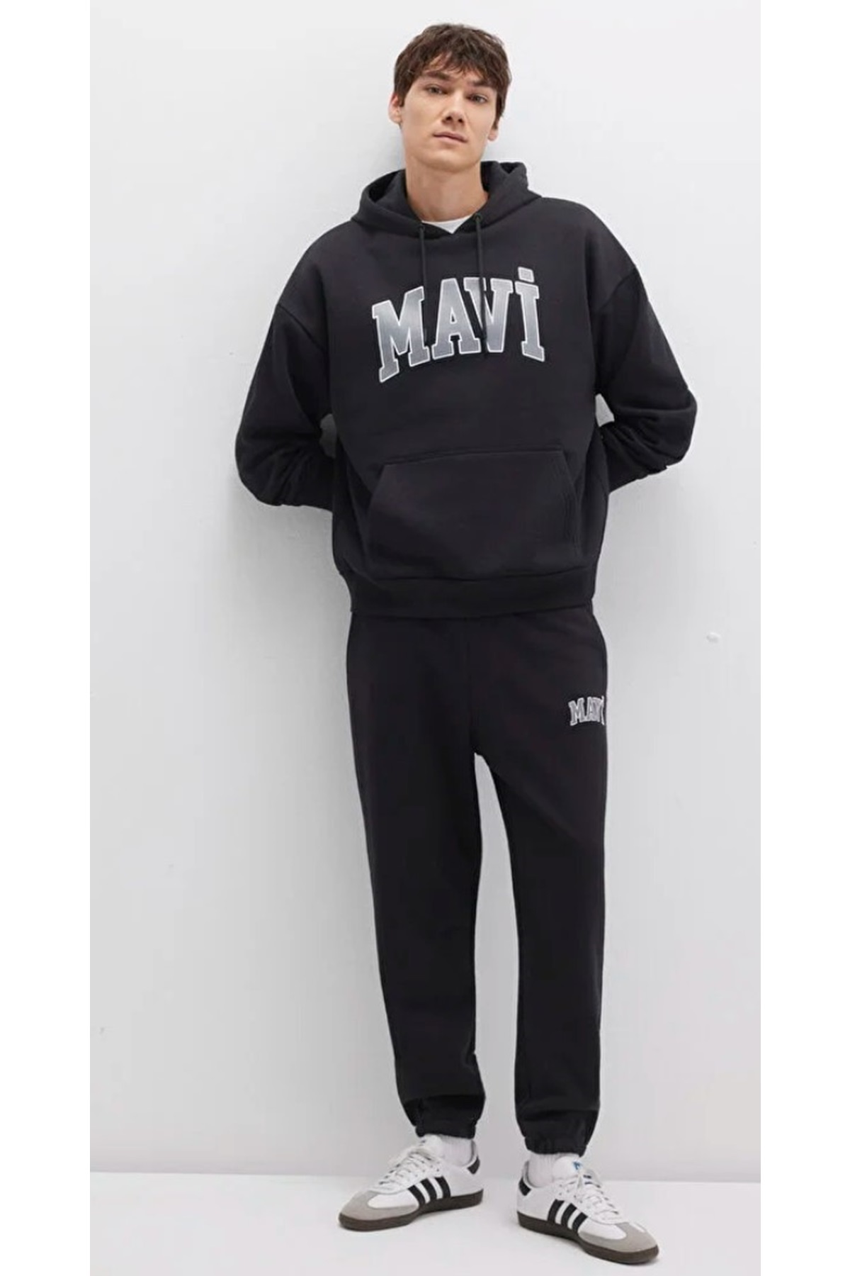 26y Mavi Baskılı Eşofman Altı