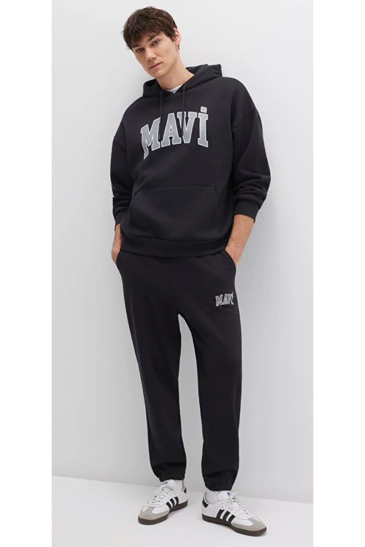 26y Mavi Baskılı Eşofman Altı