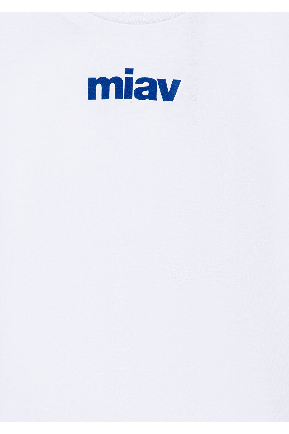 26y Miav Baskılı Tişört Beyaz