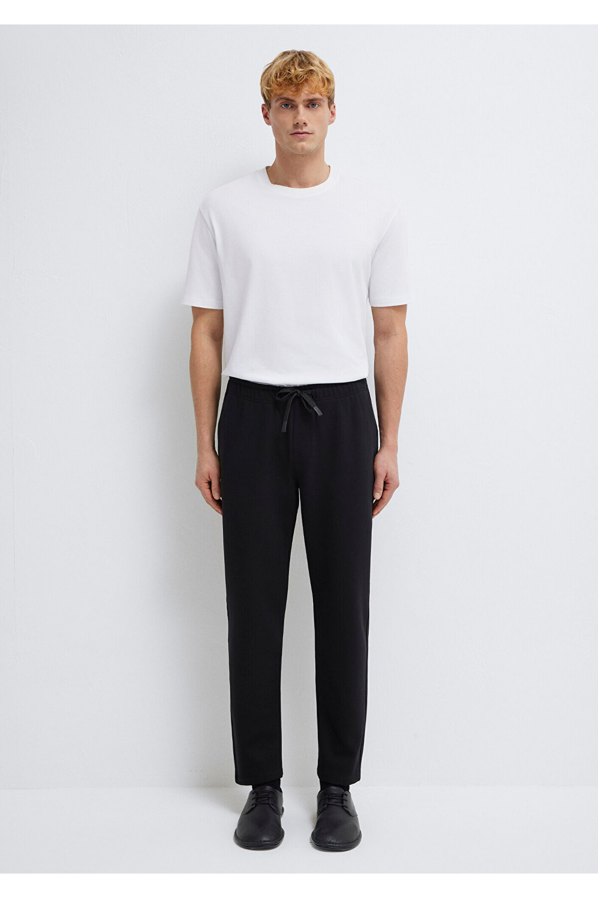 26y Örme Pantolon Siyah