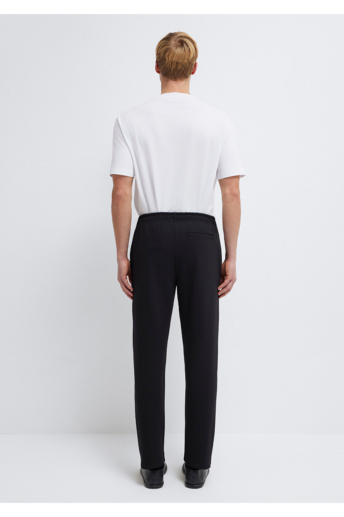 26y Örme Pantolon Siyah