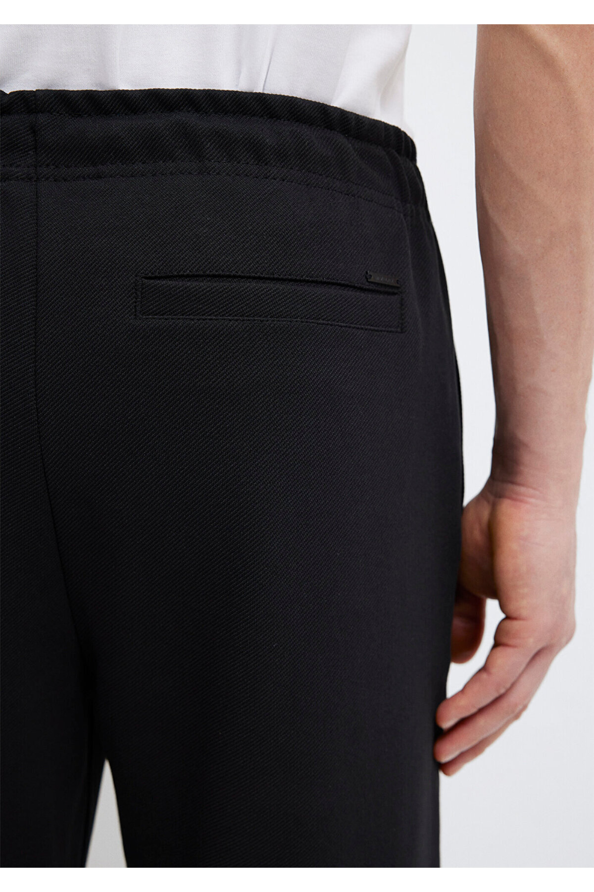 26y Örme Pantolon Siyah