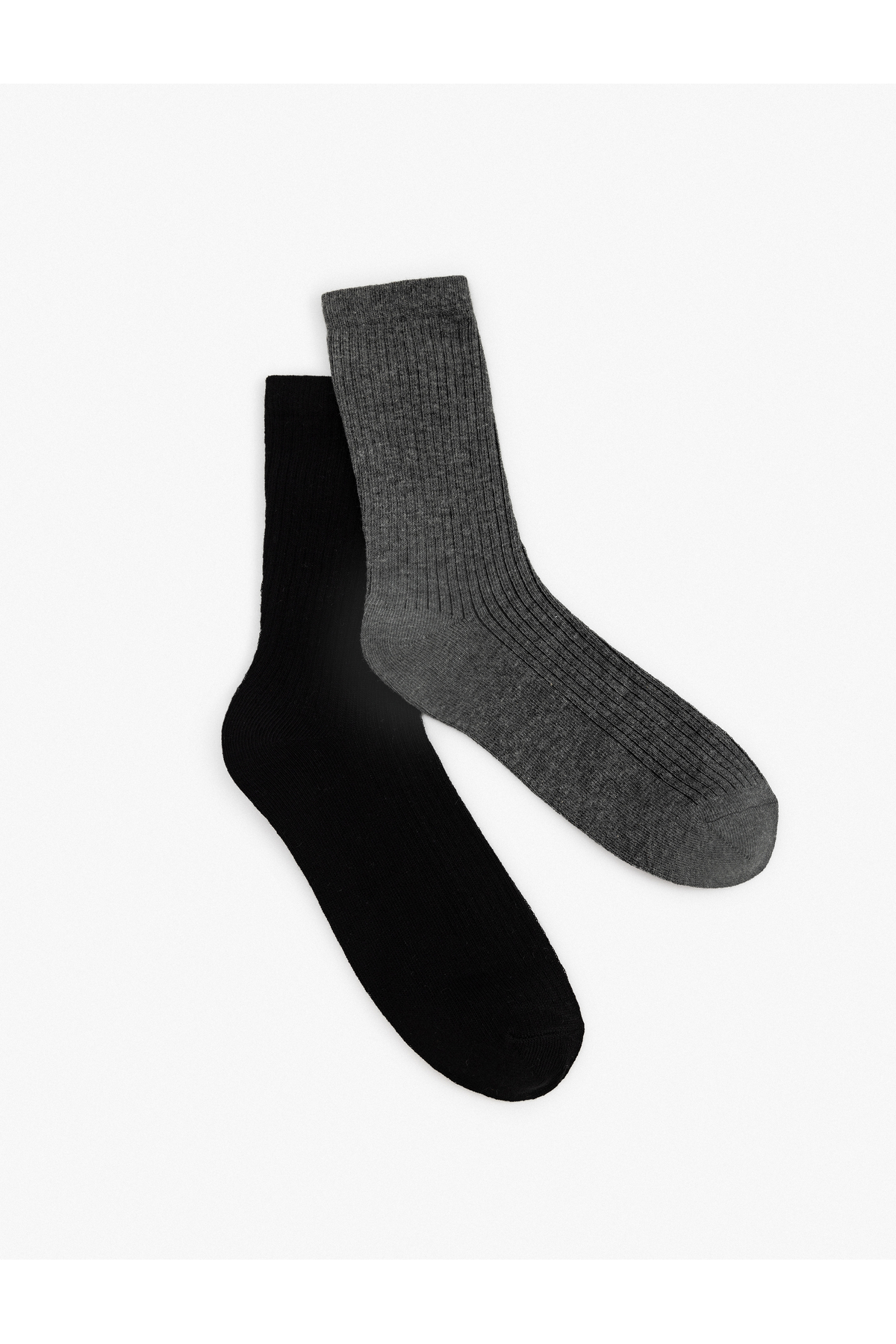 2'li Basic Çok Renkli Soket Çorap Seti
