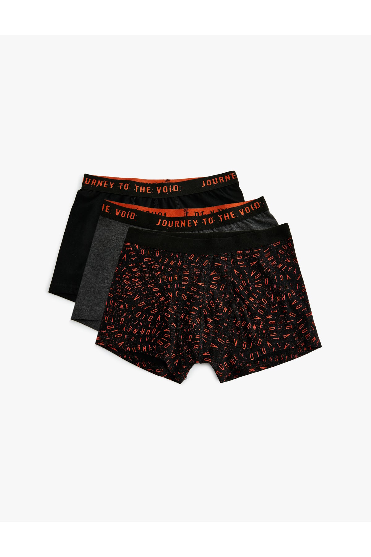3'lü Boxer Seti Baskı Detaylı Çok Renkli Pamuklu