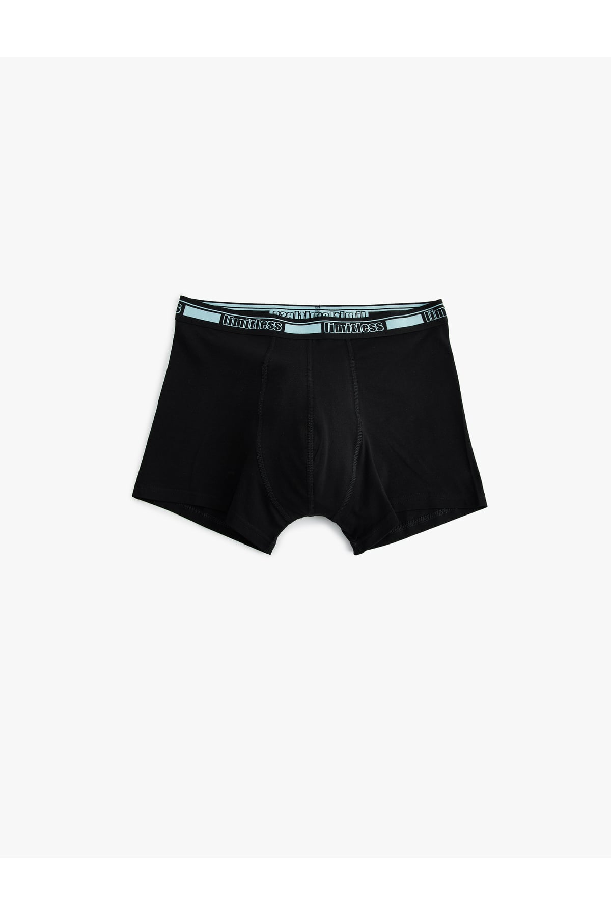 3'lü Boxer Seti Slim Fit Slogan Baskılı Pamuklu