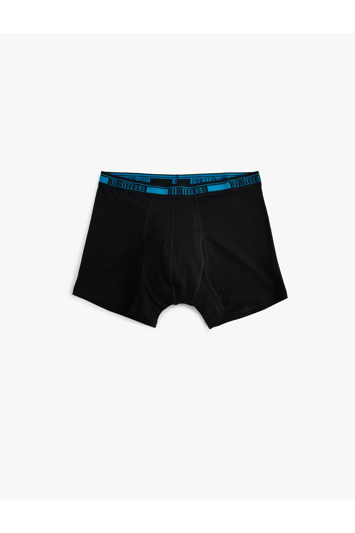 3'lü Boxer Seti Slim Fit Slogan Baskılı Pamuklu