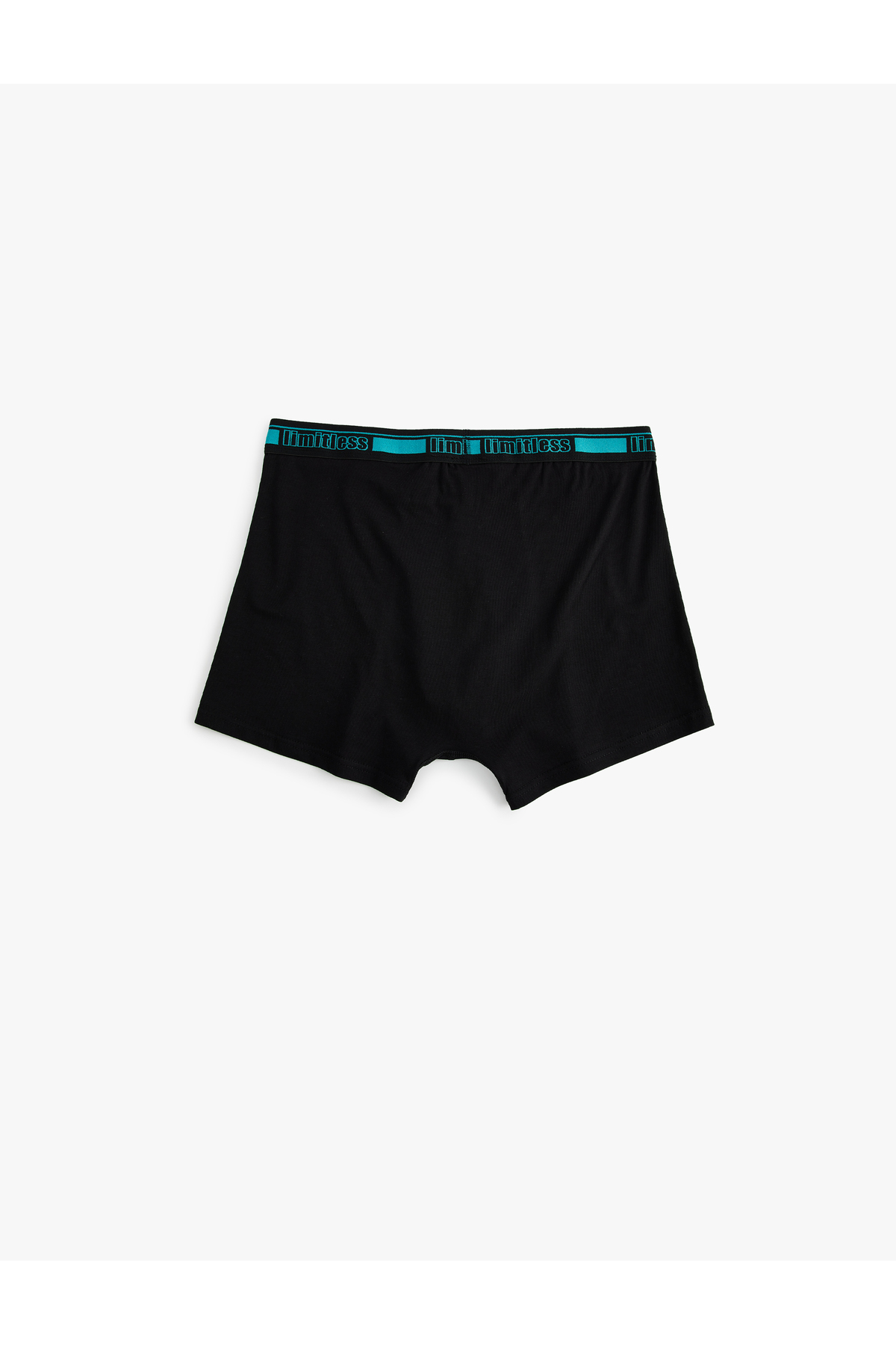 3'lü Boxer Seti Slim Fit Slogan Baskılı Pamuklu