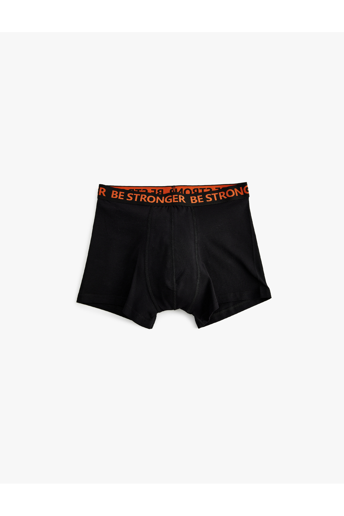 3'lü Boxer Seti Slogan Baskılı Pamuklu