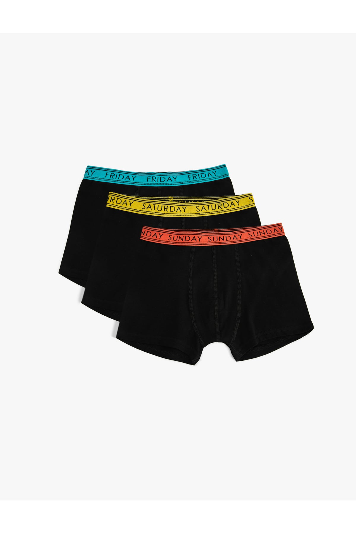 3'lü Boxer Seti Slogan Yazı Detaylı