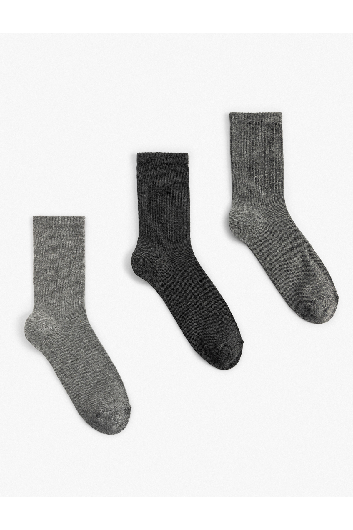 3'lü Soket Çorap Seti Çok Renkli