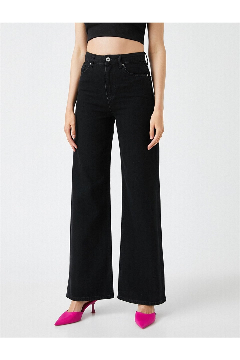 3WAL40003MD Wıde Leg Pantolon