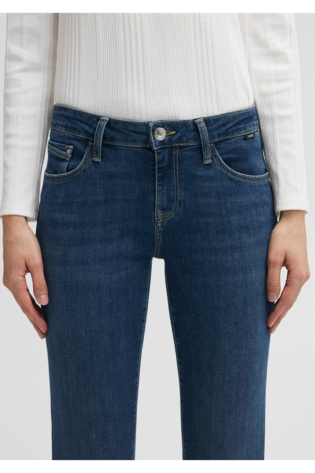 Ada Everyday Vintage Koyu Jean Pantolon 1020535596